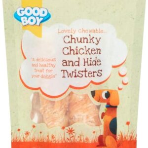 Good Boy Chunky Chicken And Hide Twisters, 65 g
