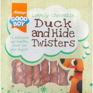 Good Boy Duck and Hide Twisters, 70g