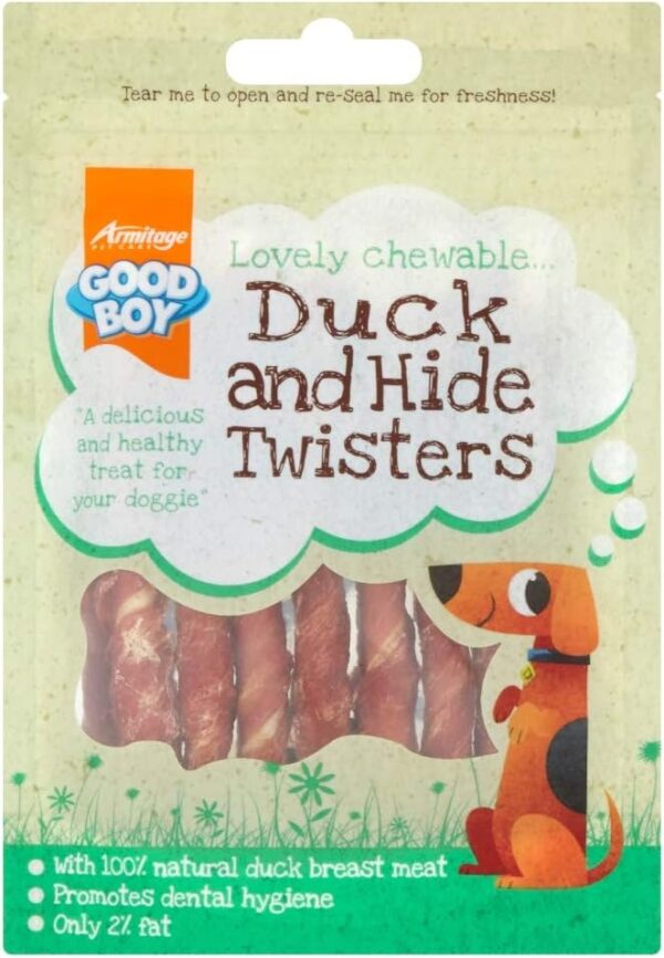 Good Boy Duck and Hide Twisters, 70g